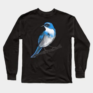 Western Scrub Jay Long Sleeve T-Shirt